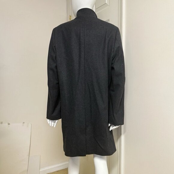 Theory Men's Belvin Wool-Blend Coat - Picture 5 of 6